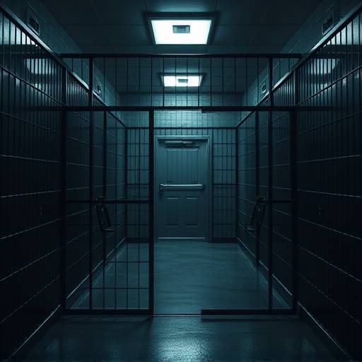 Ejemplo de celda de aislamiento con medidas de seguridad reforzadas